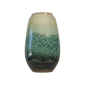 Aqua Tricolor Vase hoch 1